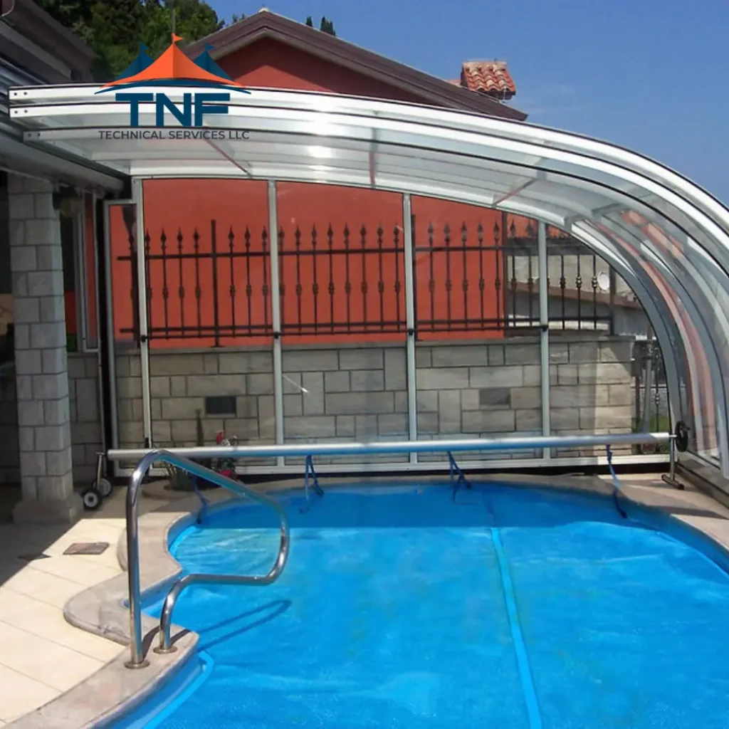 Retractable Swimming Pools Shades